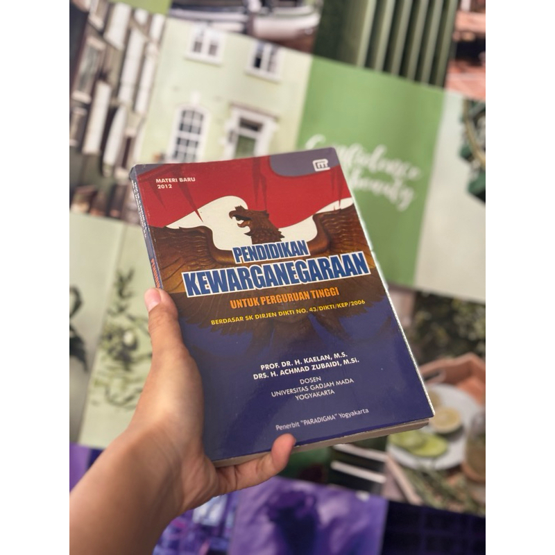 Preloved Buku Pendidikan Kewarganegaraan UGM