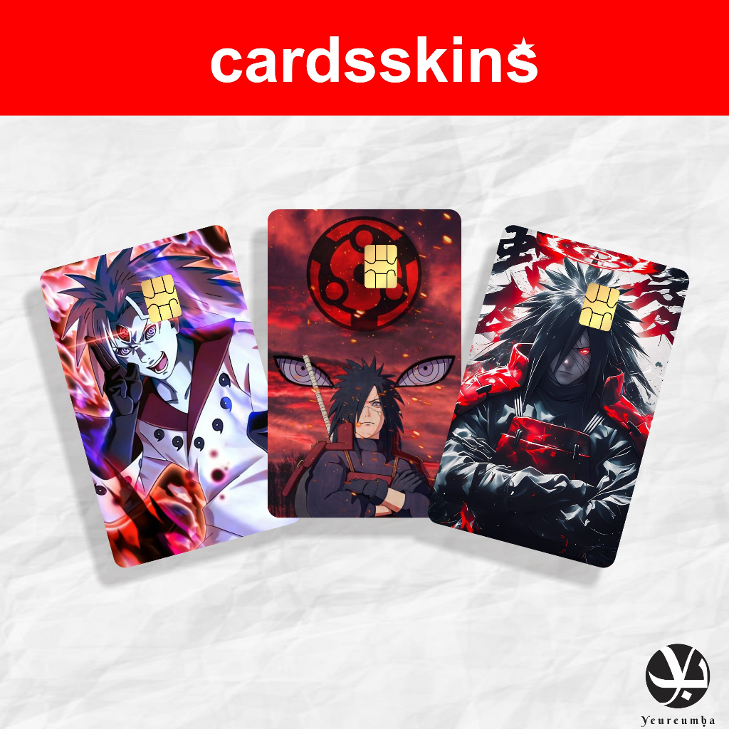 

STIKER ATM SKINCARD TEMA UCHIHA MADARA STICKER GARSKIN SKIN KARTU ATM DEBIT CREDIT EMONEY FLAZZ