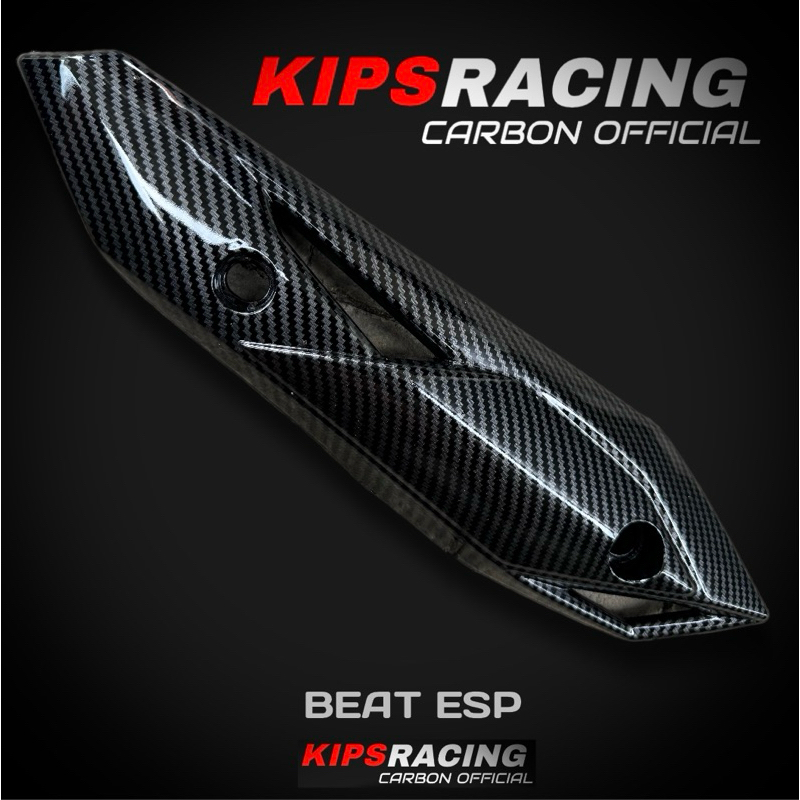 Tutup Knalpot Beat Esp Carbon 2015-2019 Tutup Knalpot Beat Carbon Type Esp 2015/2019