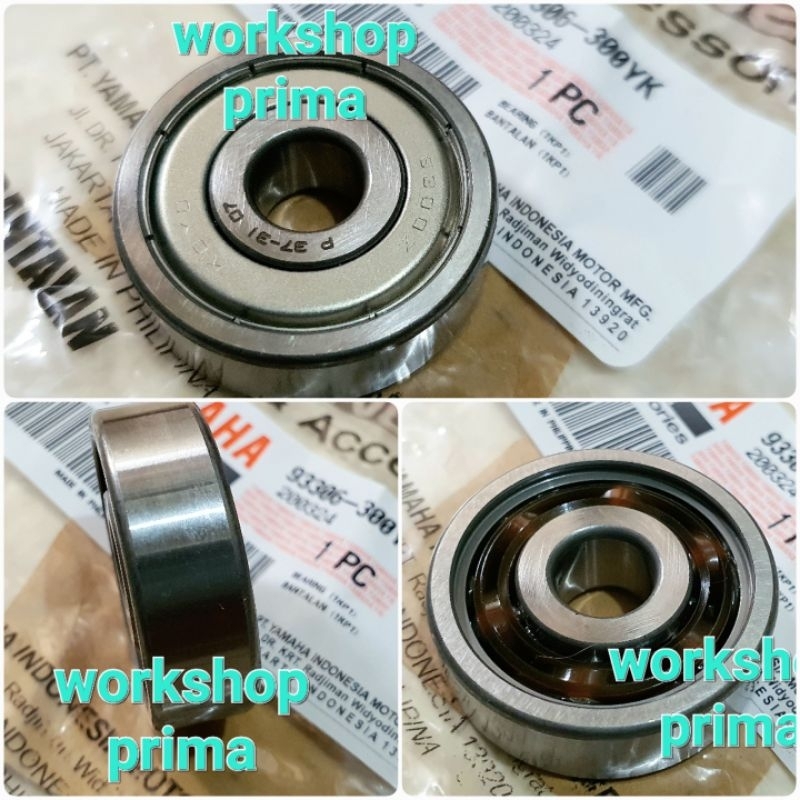 Bearing Bering Laher Klaher As Tromol Velg Roda Depan 6300 Mio J Mio GT Tren Soul GT Fino Xride X Ri