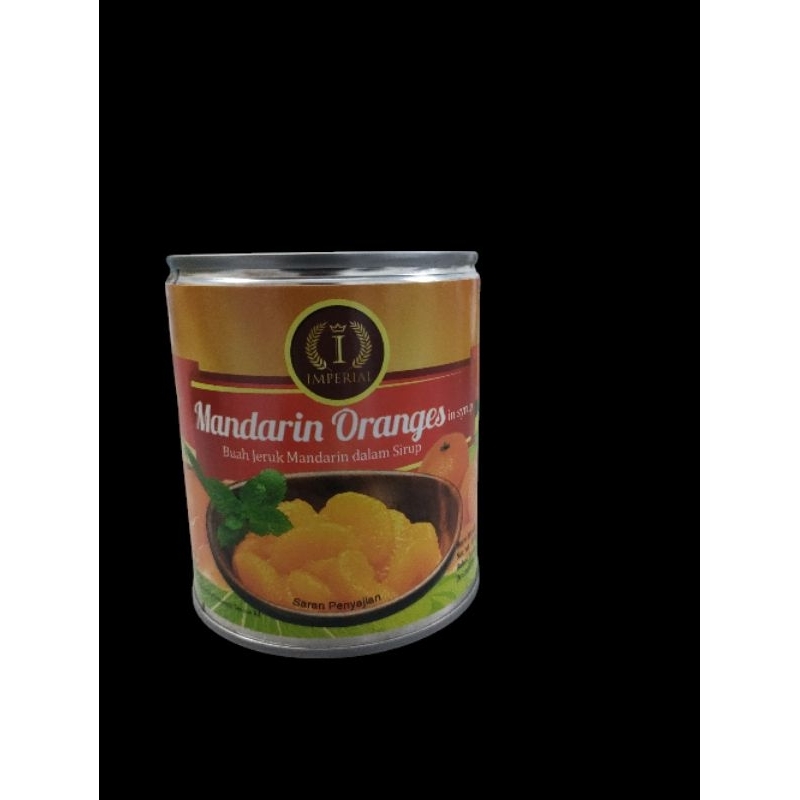 

Mandarin oranges/buah jeruk mandarin dalam sirup/imperial/312gr