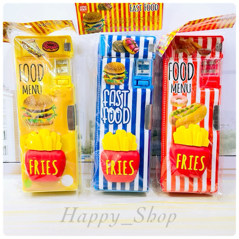 

HAPPY_SHOP Tempat Pensil Magnet Karakter Food