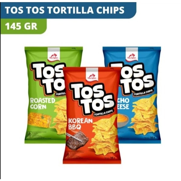 

TosTos Tortilla Chips / Snack All Variant 145gr