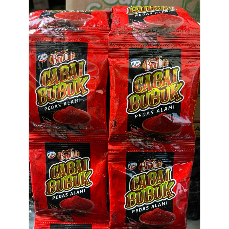 

KOBE CABAI BUBUK SACHET 25GR ( 1 SACHET )