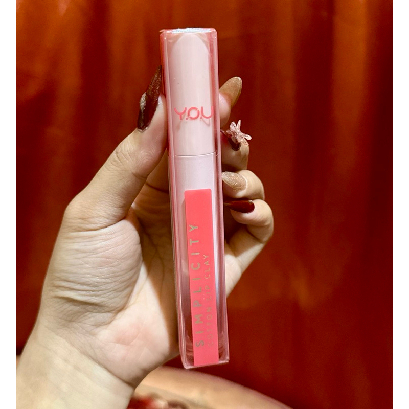 YOU SIMPLICITY COTTON LIP CLAY | YOU SIMPLICITY MATTE LIP COLOR | YOU MATTE LIP CREAM ORIGINAL