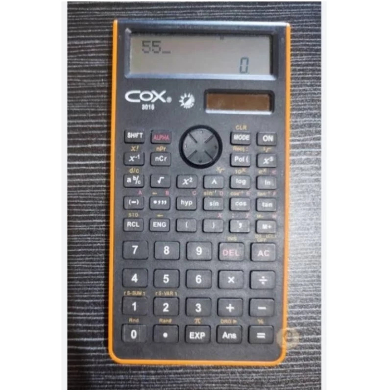 

COX Kalkulator Calculator scientific 3016 functionst 240