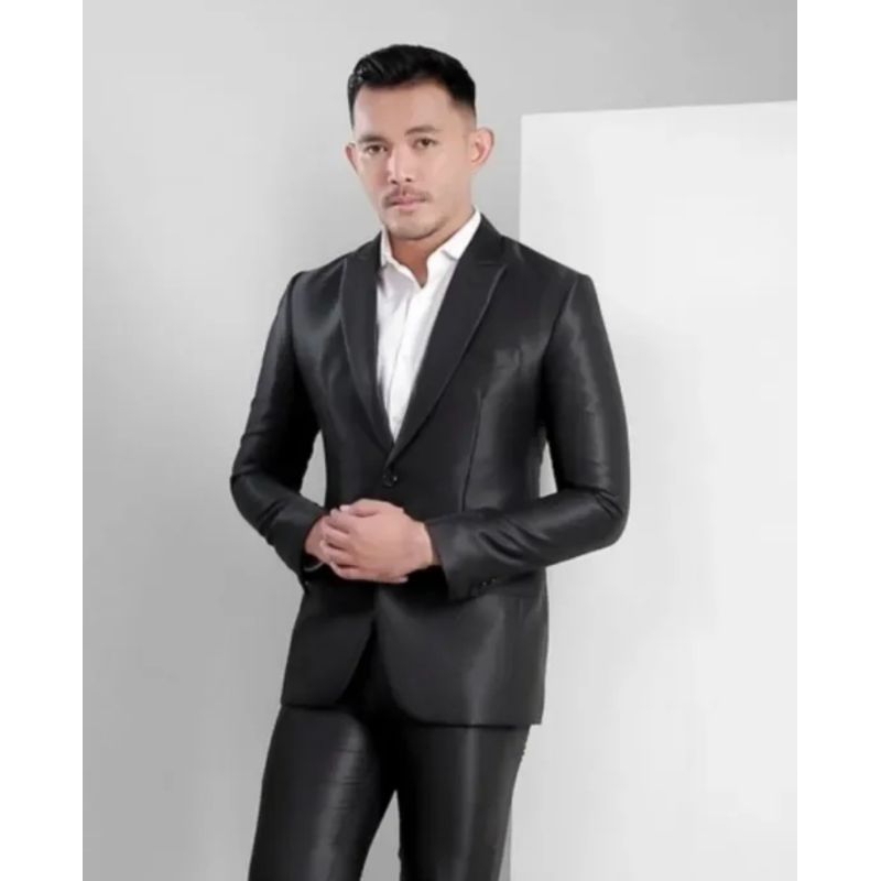 setelan jas dan celana pria - jas pria 1 set - jas pengantin pria - best quality wol - rosegold- jas