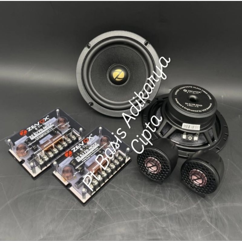 speaker 2 way zevox zs 6.1fr