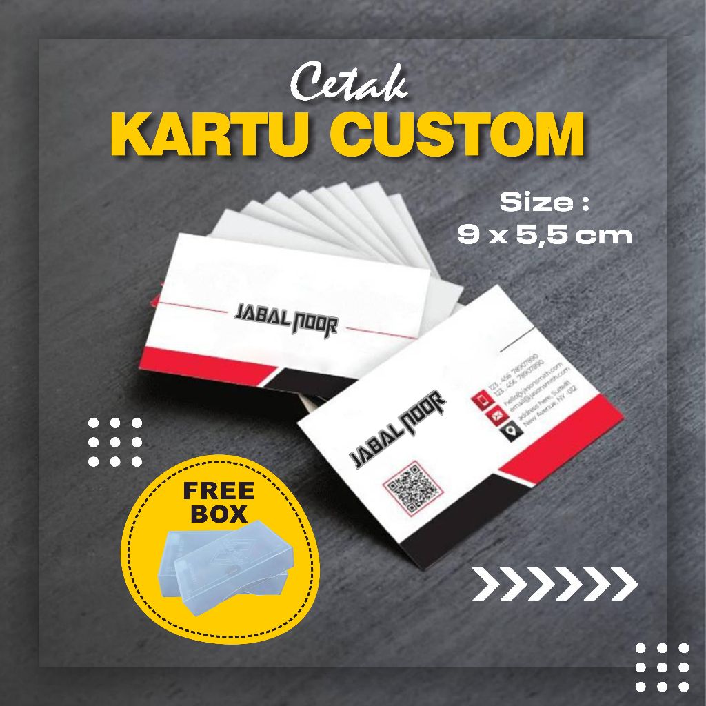 

Kartu Nama Free Box