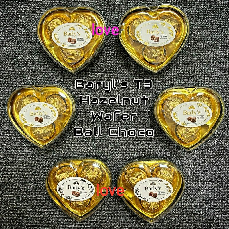 

coklat bentuk love