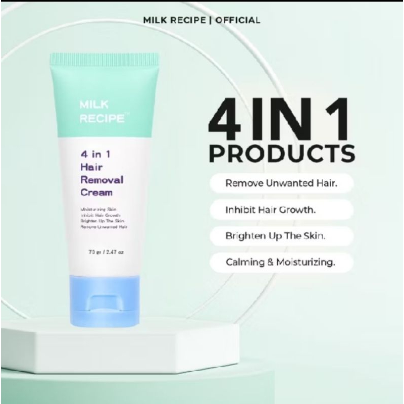 Milk Recipe Hair Removal Cream