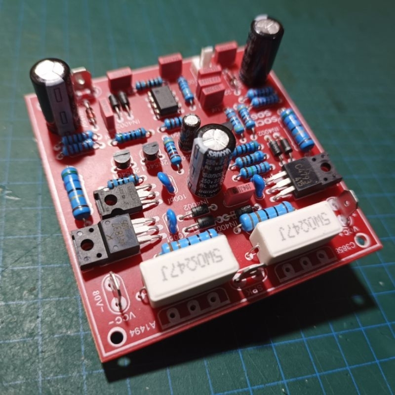 Kit driver power amplifer Socl 506 Original komponen bagus Ori balap modif karakter flat sub low