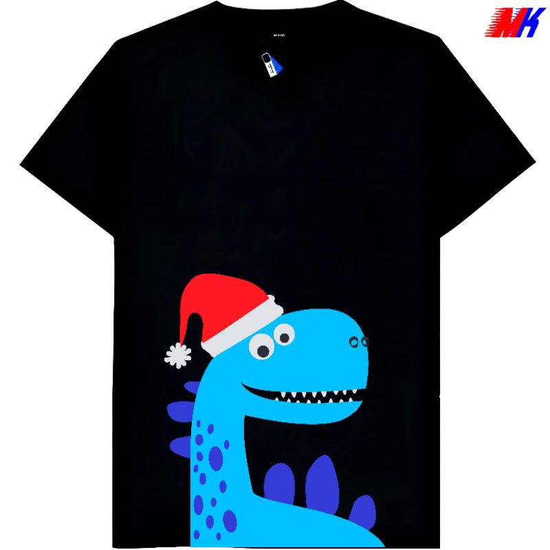 Kaos Baju Tshirt Custom Pria Wanita Anak Dewasa Gambar Natal Merry Christmas Kristen Katolik Rohani 