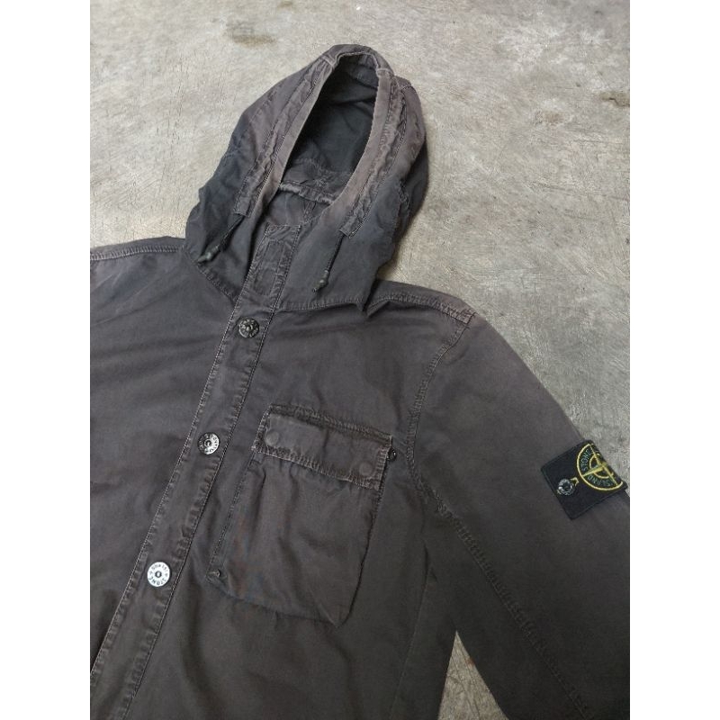 Stone island overshirt hoodie