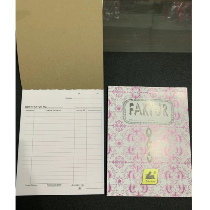 

Bon Faktur Rangkap 3 Besar Standard, Buku Nota Kontan Ply