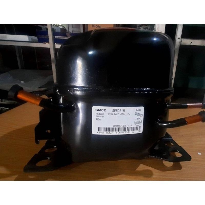 MESIN KULKAS BEKAS COPOTON PINTU 2 / KOMPRESOR KULKAS / KOMPRESOR PINTU 2 ORIGINAL