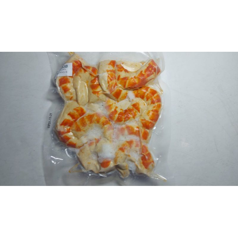 

Vegan Vegetarian Shrimp udang 虾 xiā 素食 protein kacang kedelai frozen food healthy plant based veggie natural herbivore no preservative made in Indonesia BPOM