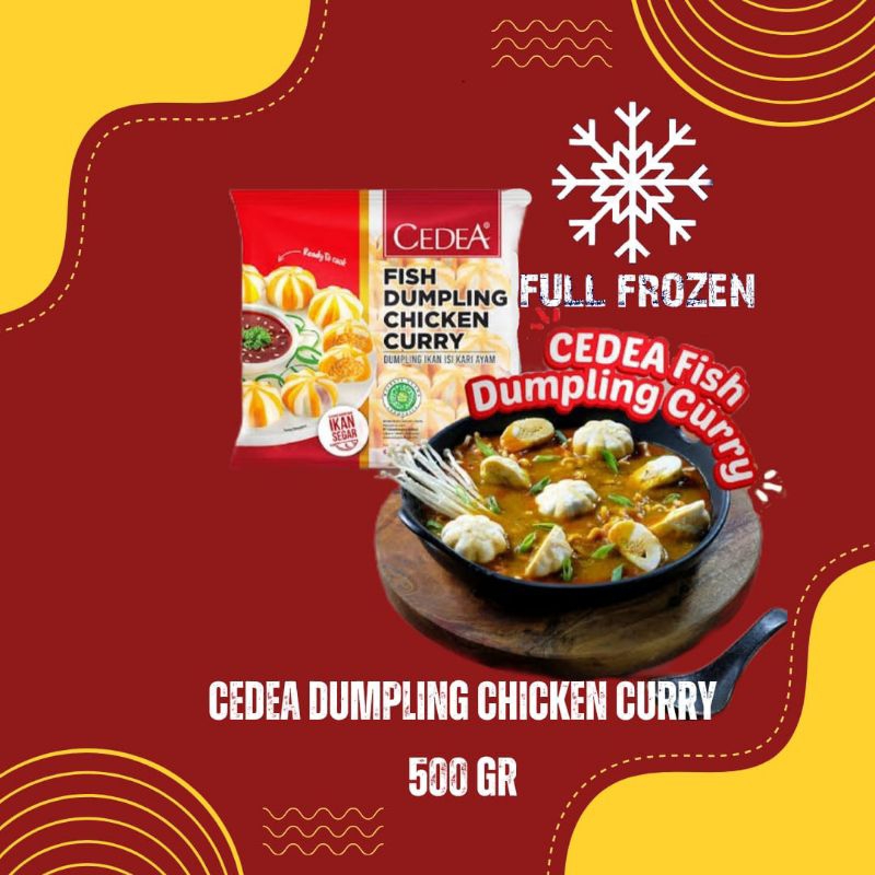 

Cedea Fish Dumpling Chicken Curry Full Frozen 500 GR