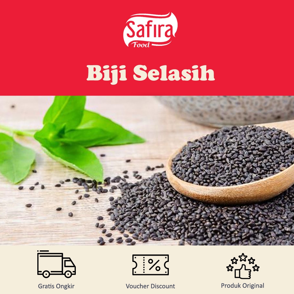 

Biji Selasih Premium / Biji Selasih Botol / Basil Seeds / Biji Selasih Safira ( 50gr )