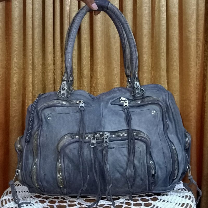 Zadig & Voltaire Shoulder Bag, Kulit Asli, Super Mantul