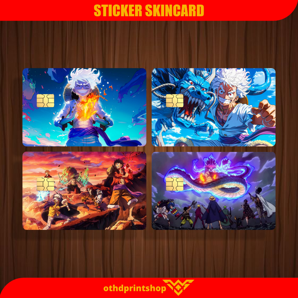 

Stiker Sticker Skin Kartu Atm Tema Onepiece Arc Wano Kuni Special Stiker | othdart othdprintshop