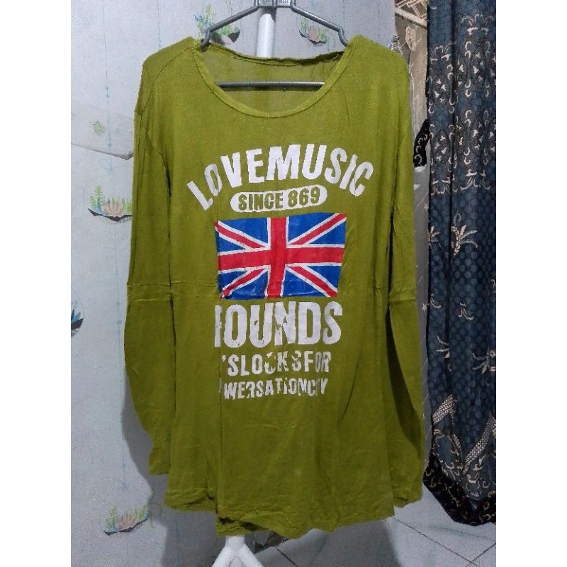 Kaos Panjang wanita Lemon PL