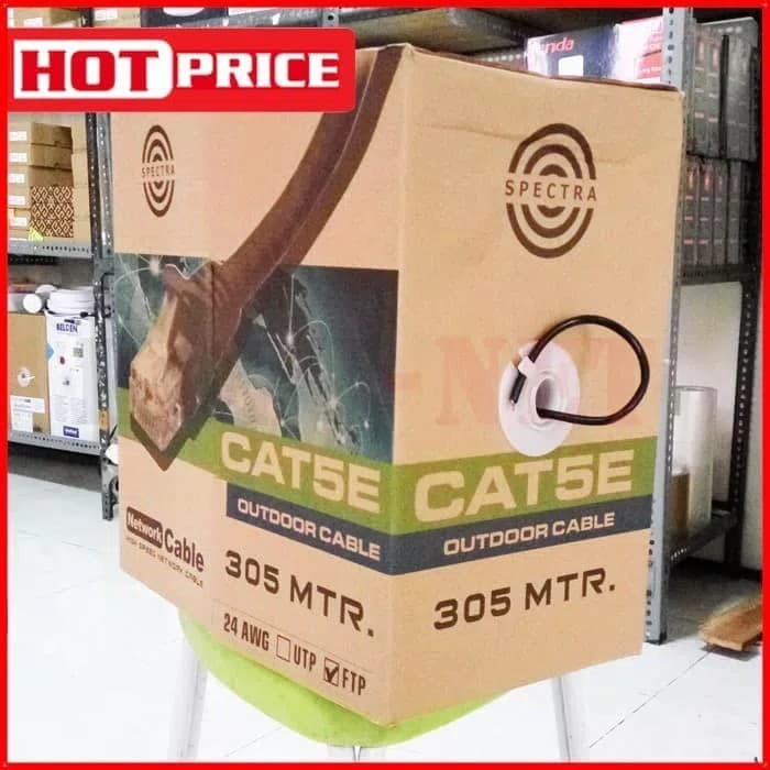 kabel ftp cat 5e outdoor spectra