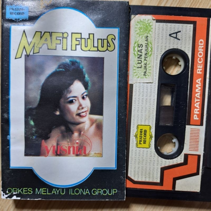 Kaset Dangdut Yusnia  Album Mafi Fulus