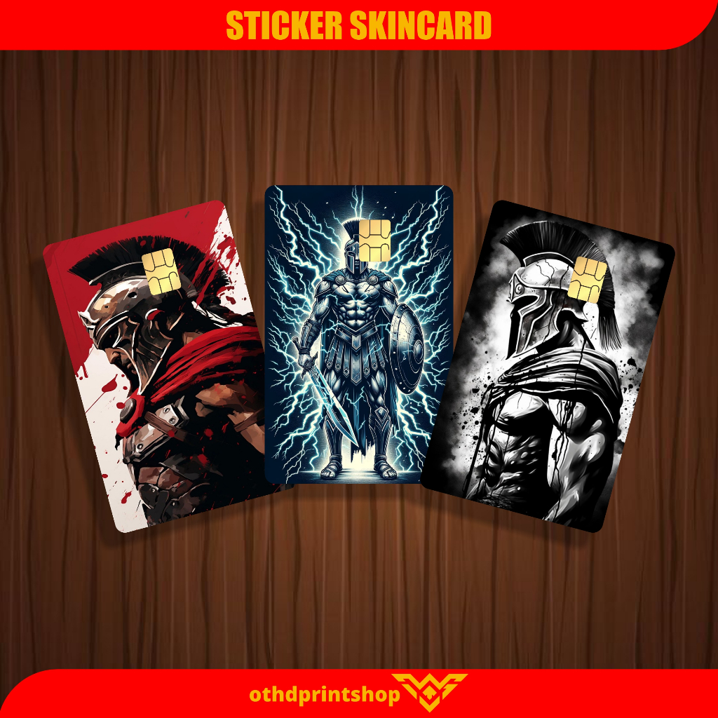 

Stiker Kartu Atm SkinCard Tema Gladiator Stiker Kartu BCA Mandiri Bri Bni Debit Credit Emoney