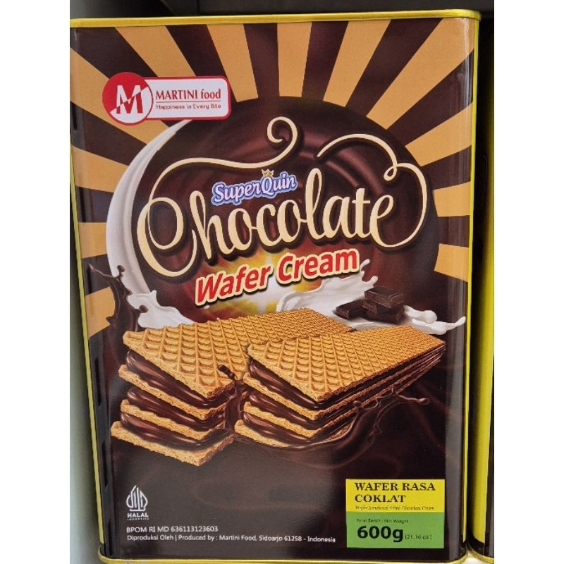 

MARTINI FOOD Waffer Chocolate 600g - HK.