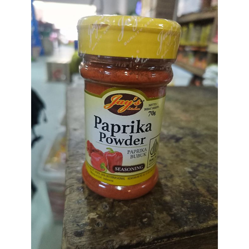 

BUBUK PAPRIKA PAPRIKA POWDER JAY'S PAPRIKA POWDER