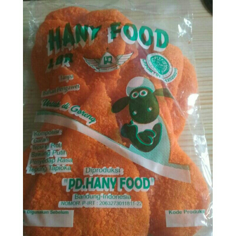 

Naget kw hany food isi 10 pcs