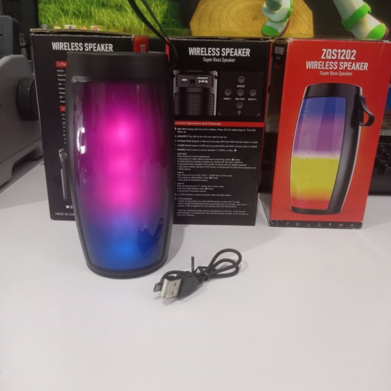 ZQS1202 Wireless Speaker Super Bass