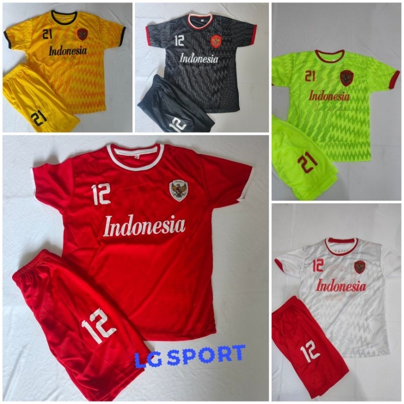 setelah baju bola anak Jersey bola. kaos bola anak timnas kaos bola sablo 1 - 14 tahun