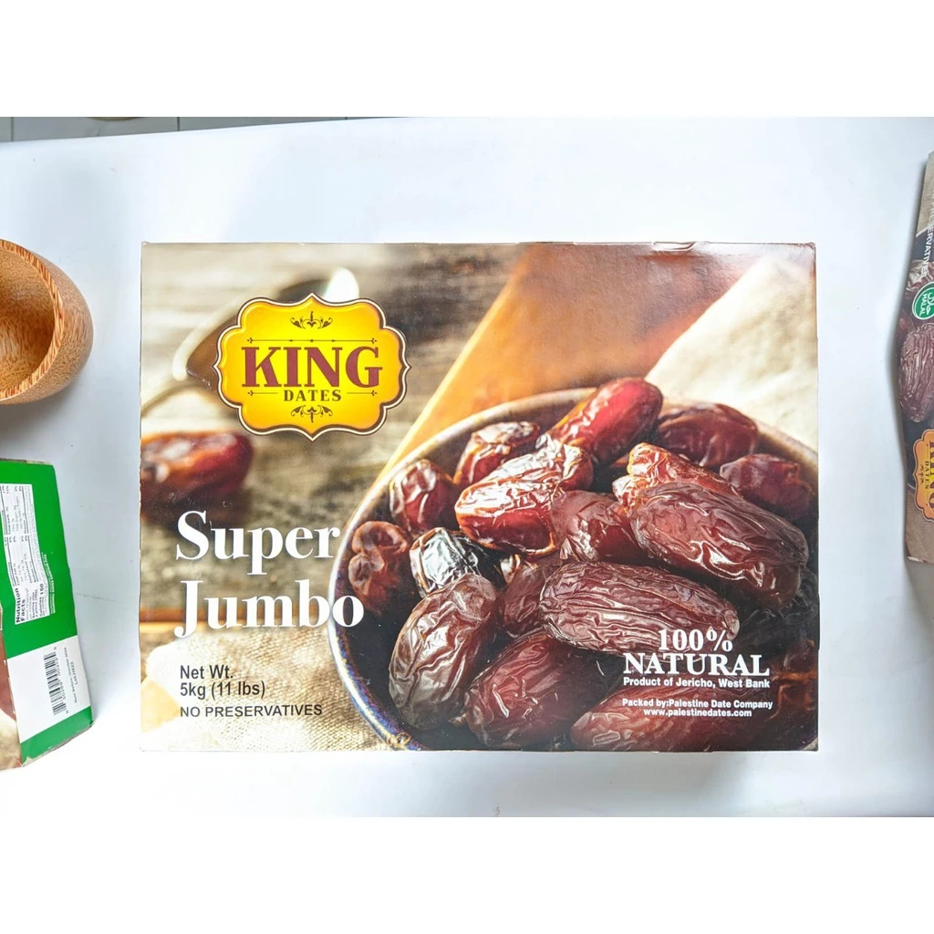 

Kurma Medjol Premium Palestin Dates Medjoul 1kg King Dates