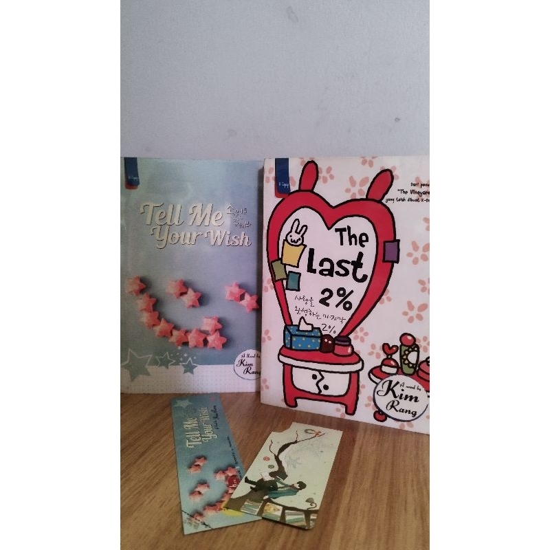 novel kim rang tell me your wish and the last 2%