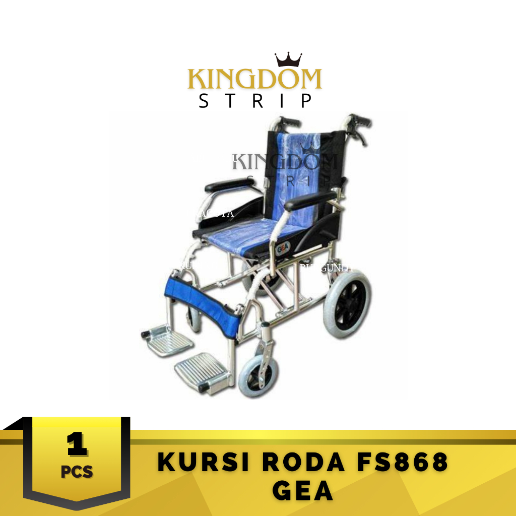 Kursi Roda FS 868 Aluminium Ban Mati GEA