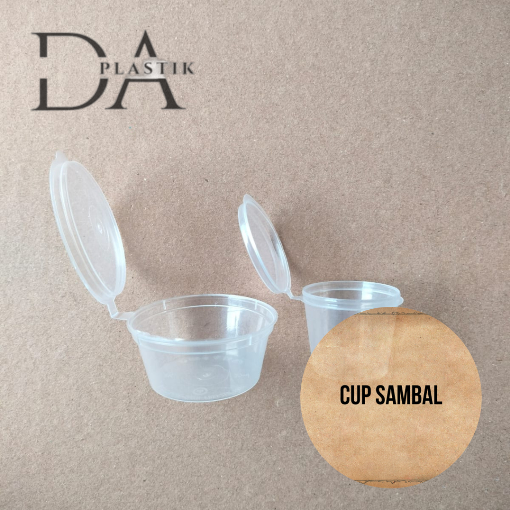 Cup Sambel 35ml | Cup Slime | Cup Saos
