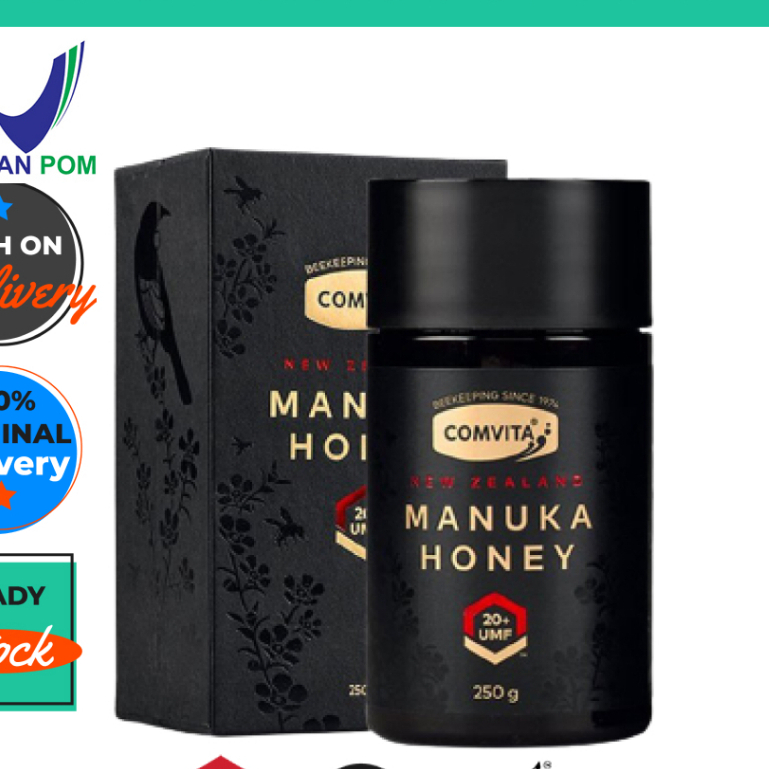 

Madu Honey Manuka UMF 20+ MGO 829+ Comvita 250 Gr