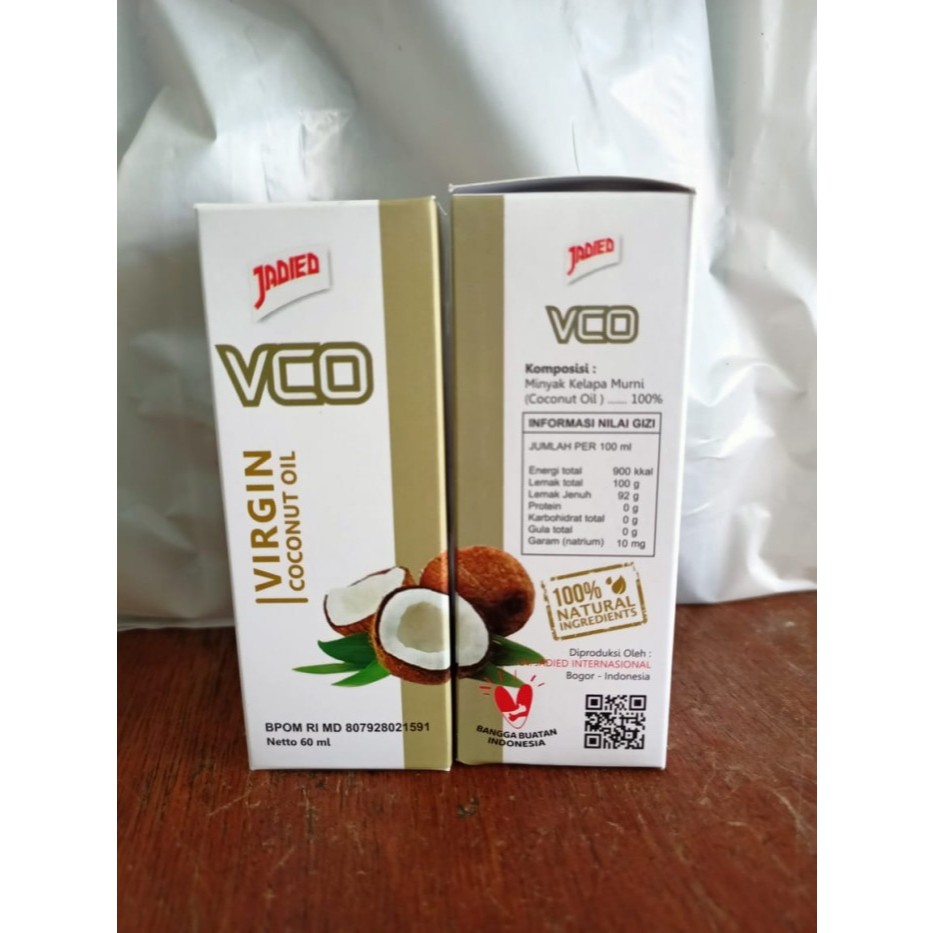 

vco jadied 60ml virgin coconut oil Termurah