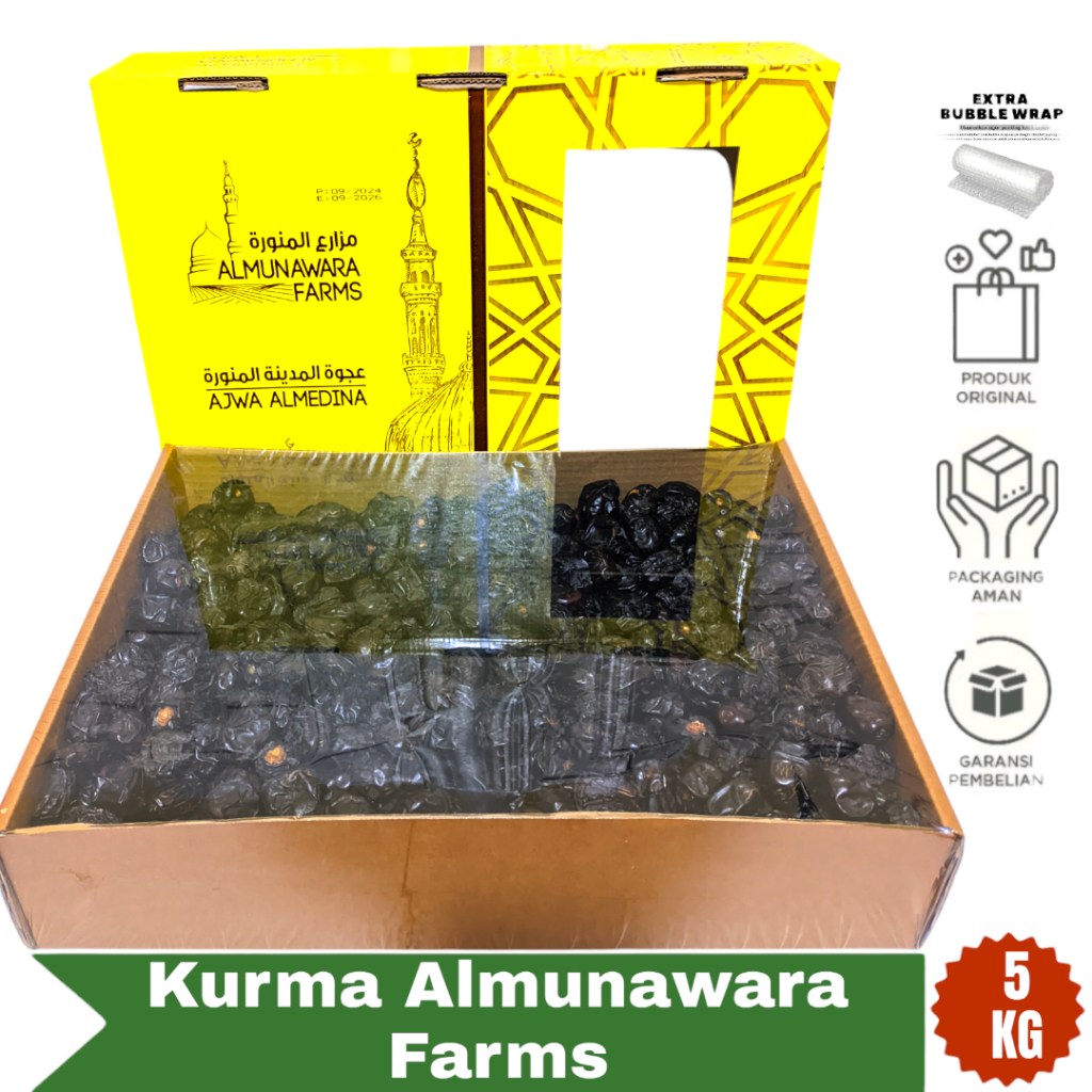 

kurma ajwa madinah al munawaro organic kurma ajwa madina kurma ajwa organik 5kg