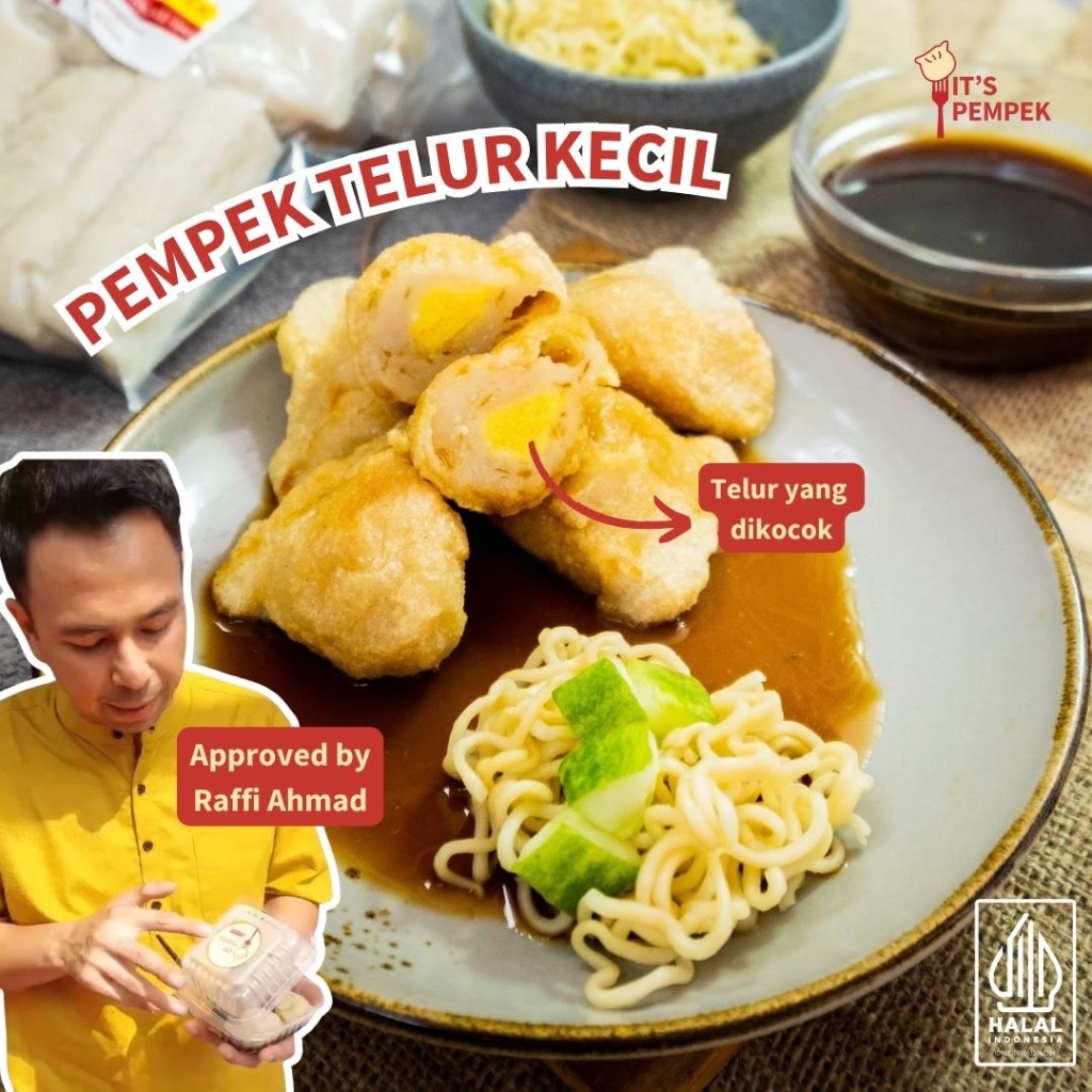 

PEMPEK TELUR KECIL TENGGIRI PREMIUM ASLI PALEMBANG - ISI 10