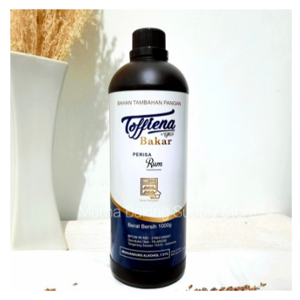 

TOFFIENA by TOFFIECO Toffieko Perisa Pasta Rum Rhum BAKAR 1 KG Liter