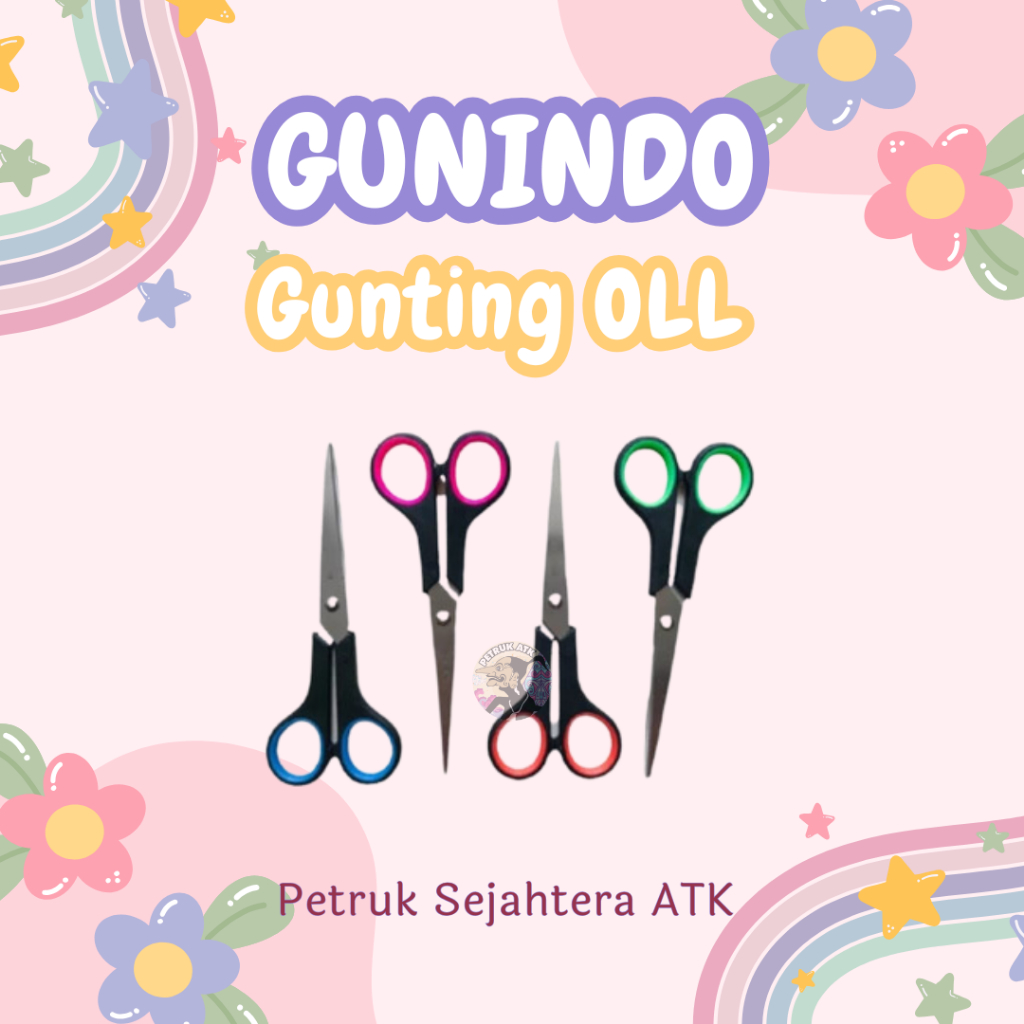 

[PCS] GUNTING GUNINDO OLL TANGGUNG SCISSORS PEMOTONG KERTAS