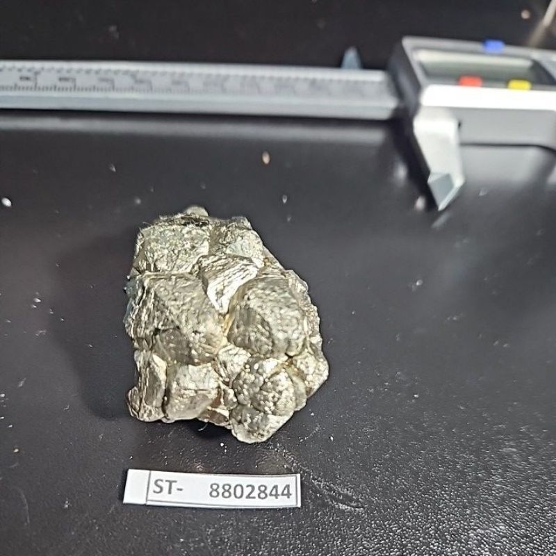 Golden Pyrite Cluster Batu alam asli