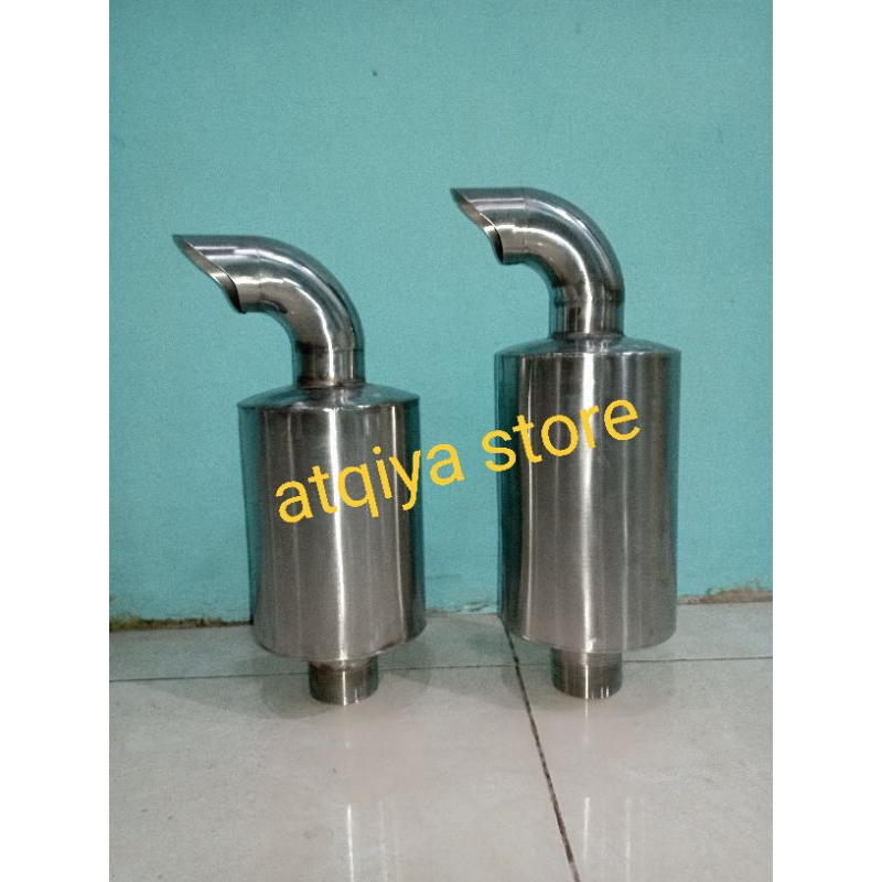 knalpot diesel stainless dongfeng 16pk-24pk