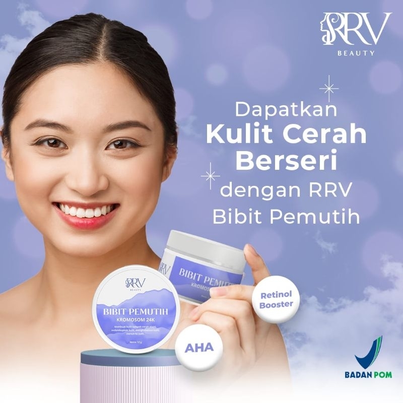 BIBIT PEMUTIH BADAN  RRV/BOOSTER WHITENING RRV