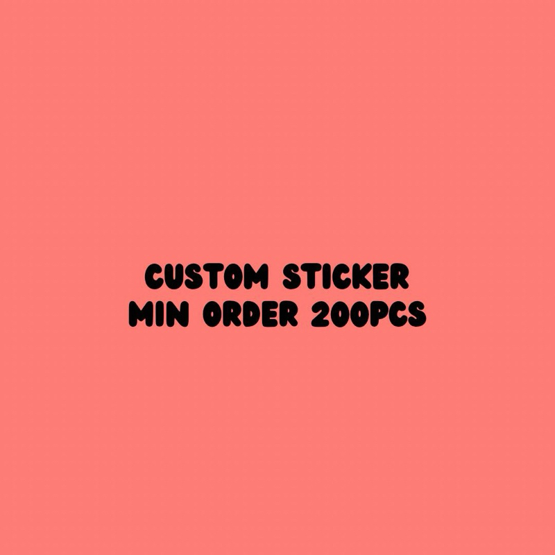 

STICKER MURAH CUSTOM A4 BERGARANSI