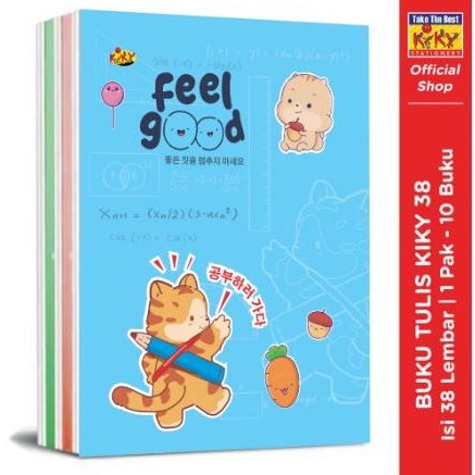 

KODE PRODUK FLEM88985 1 Pack 1 Pcs Buku Tulis KIKY Isi 38 Lembar Buku Sekolah Kiky Buku Tulis Biasa Kwarto