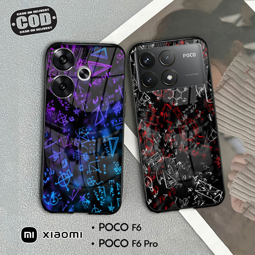 Softcase Kaca For POCO F6 & POCO F6 PRO - Case Handphone POCO F6 & POCO F6 PRO [T18].